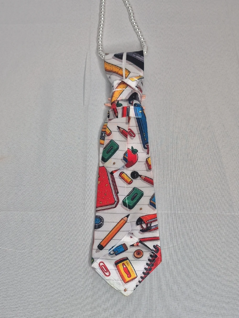 Handcrafted Luxury Fashion Necktie Necklace 📿 (THE TEACHER'S PET)